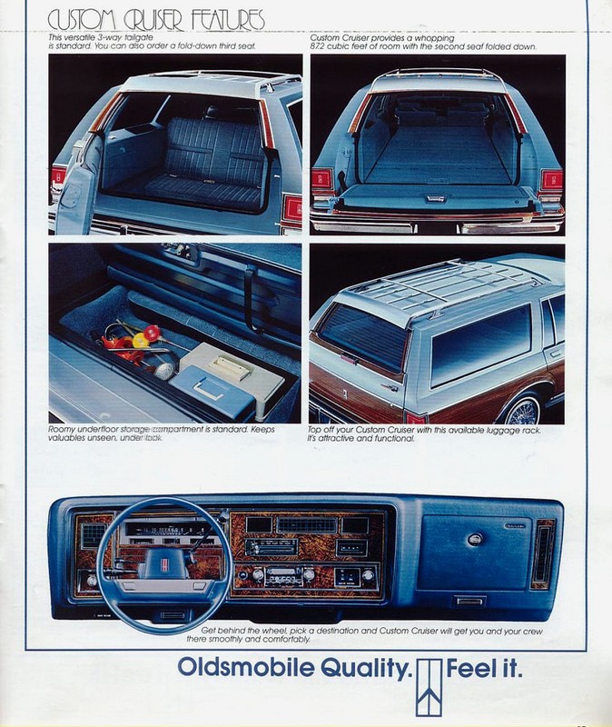 1987 Oldsmobile Full-Size Brochure Page 14